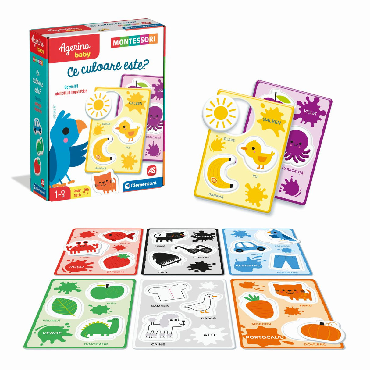 AGERINO BABY MONTESSORI RECUNOASTEREA CULORILOR