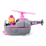 PATRULA CATELUSILOR SET VEHICUL DE BAZA ELICOPTER SI FIGURINA SKYE