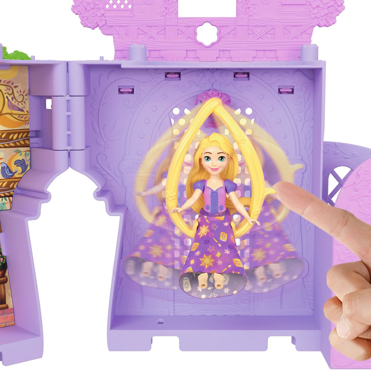 DISNEY PRINCESS SET CASTELUL LUI RAPUNZEL CU ACCESORII