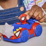 SPIDEY SI PRIETENII LUI UIMITORI MARVEL SET FIGURINA SPIDEY SI VEHICUL WEB CRAWLER 7.6CM