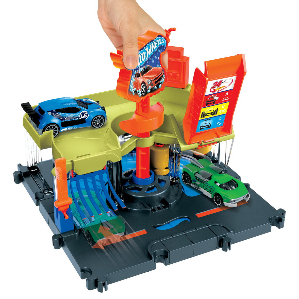 HOT WHEELS CITY SPALATORIE AUTO