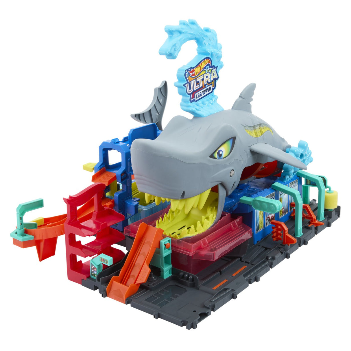 HOT WHEELS CITY COLOR REVEAL SPALATORIE AUTO 91CM