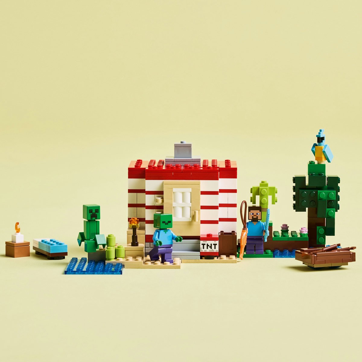 LEGO MINECRAFT CASA TNT DIN JUNGLA 21275