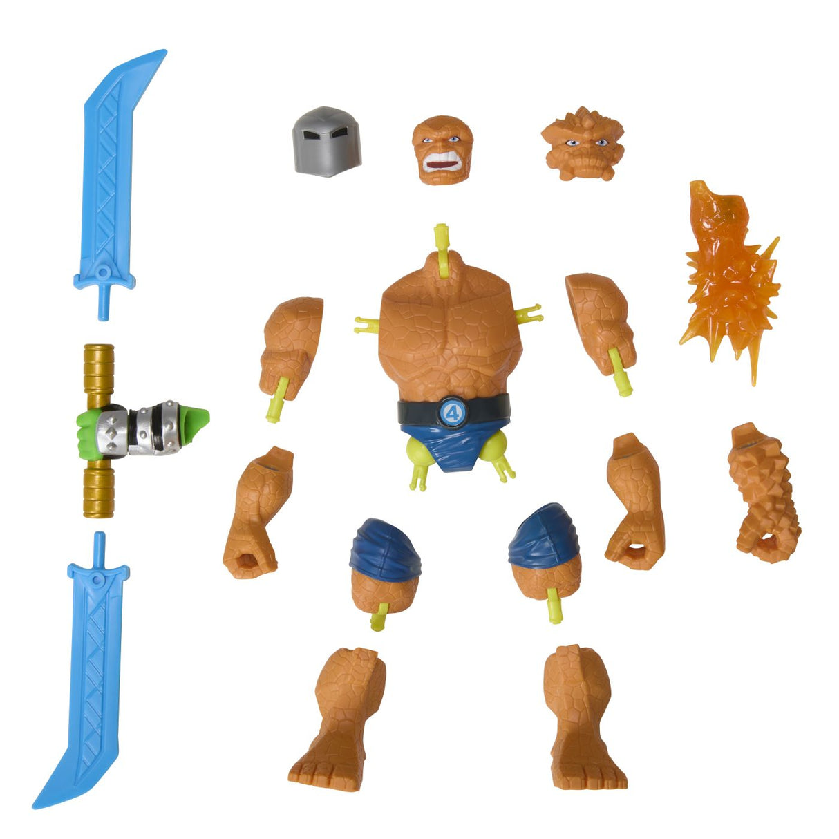 MARVEL AVENGERS MIX MASHERS SET FIGURINA MARVELS THE THING 12CM SI ACCESORII
