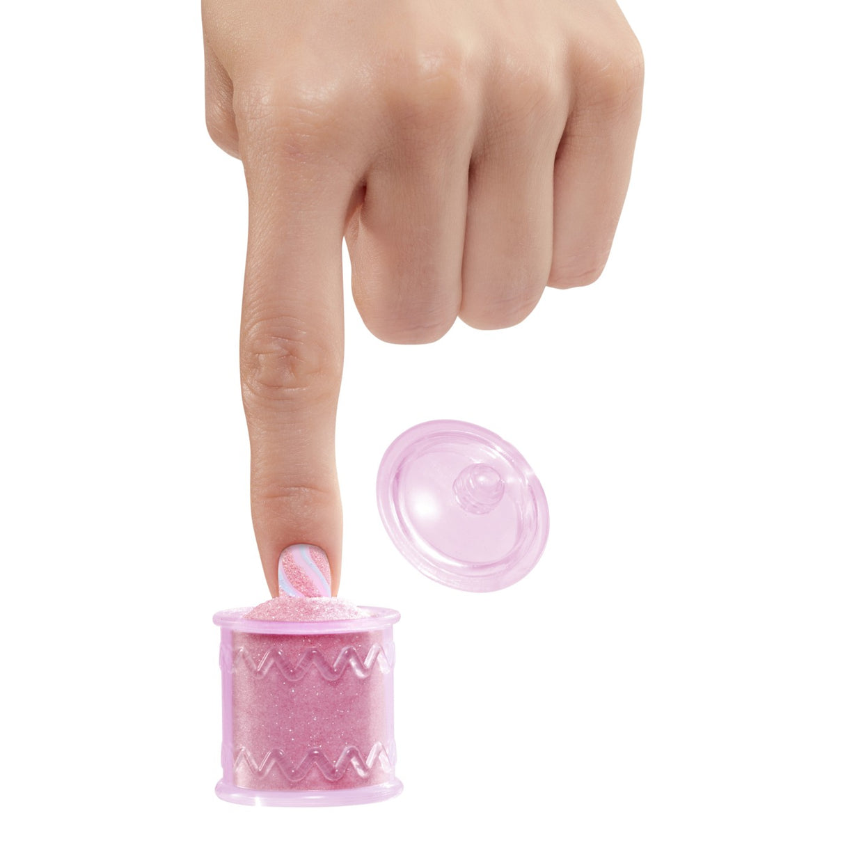 L.O.L. SURPRISE! OMG SWEET NAILS CANDYLICIOUS SPRINKLES SHOP SET PAPUSA CU ACCESORII