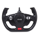 MASINA CU TELECOMANDA JEEP WRANGLER JL ROSU CU SCARA 1 LA 14