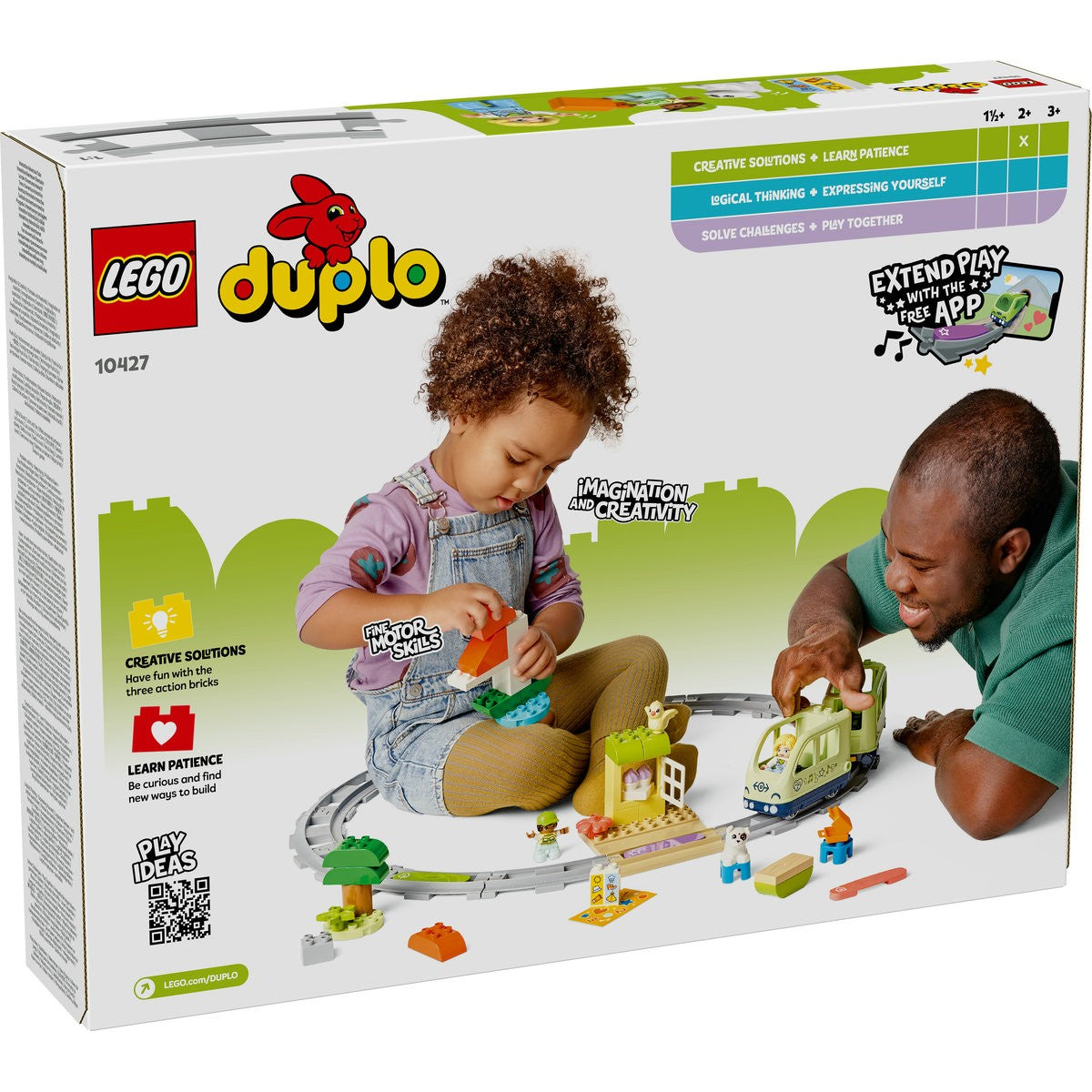 LEGO DUPLO TREN DE AVENTURA INTERACTIV 10427