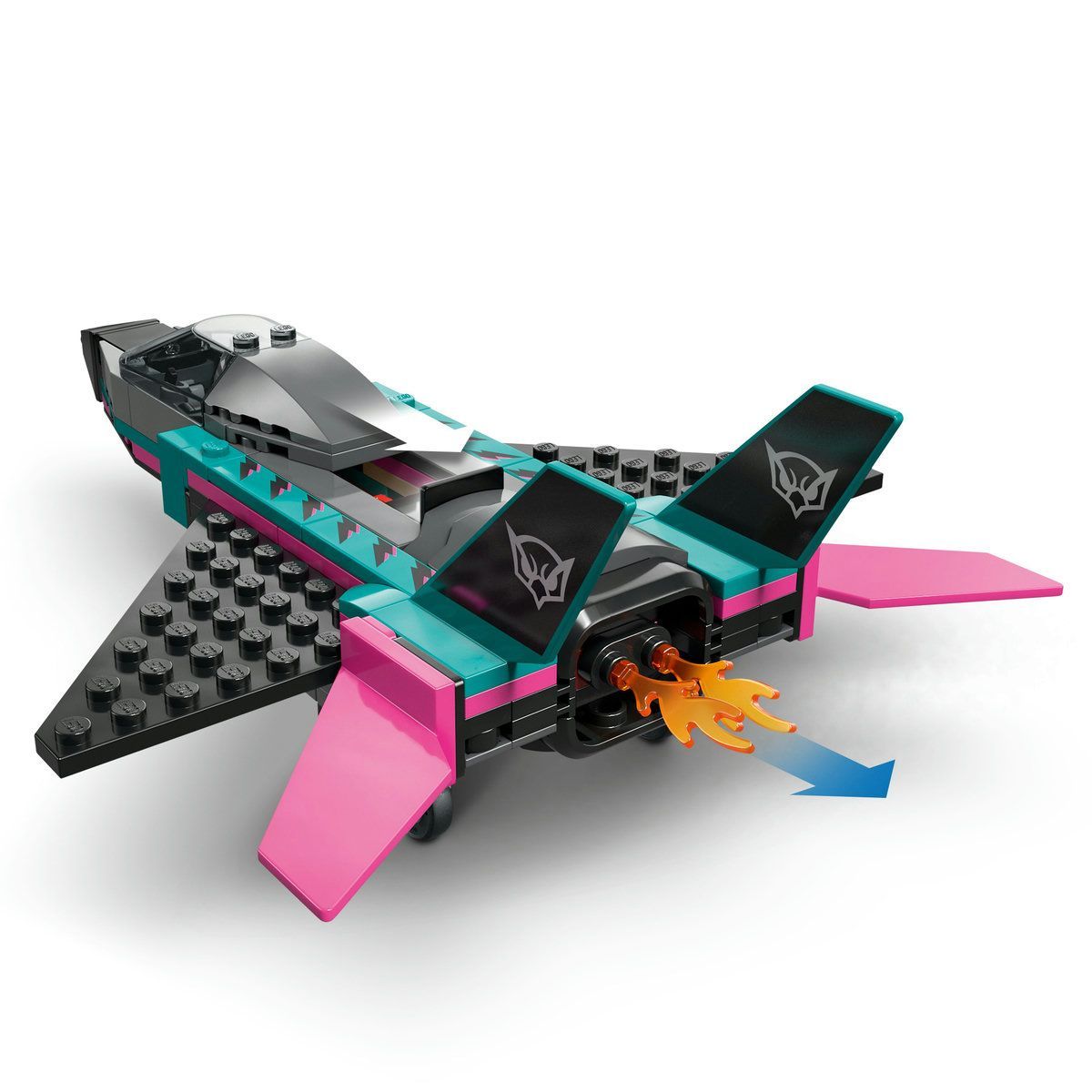 LEGO CITY AVION CU REACTIE VS MASINA 60489