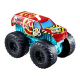 HOT WHEELS MONSTER TRUCK ROARIN WRECKERS DEMO DERBY CU FUNCTII SI SUNETE SCARA  1:43