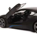 MASINA CU TELECOMANDA BMW I8 NEGRU SCARA 1 LA 14