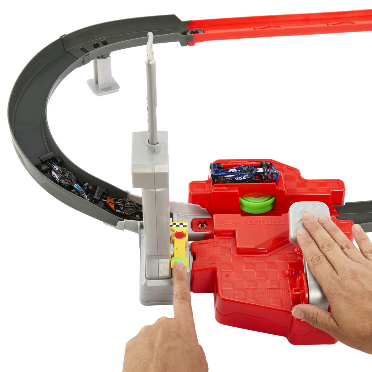 HOT WHEELS RACING CURCUIT DE CURSE FORMULA 1 CU 3 MASINUTE INCLUSE