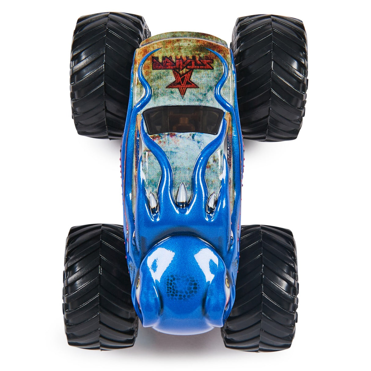 MONSTER JAM MASINUTA METALICA KRAKEN SCARA 1 LA 64
