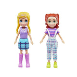 POLLY POCKET SET 2 PAPUSI SI ACCESORII 27 PIESE