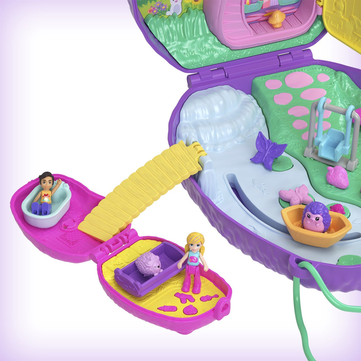 POLLY POCKET SET GENTUTA ARICIUL MAMA SI PUIUL