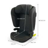 SCAUN AUTO KINDERKRAFT UNITY2 100-150 CM, BLACK