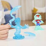 SPIDEY SI PRIETENII LUI UIMITORI MARVEL WATER WEBS SET 2 FIGURINE SPIDEY SI HYDRO MAN CU ACCESORII