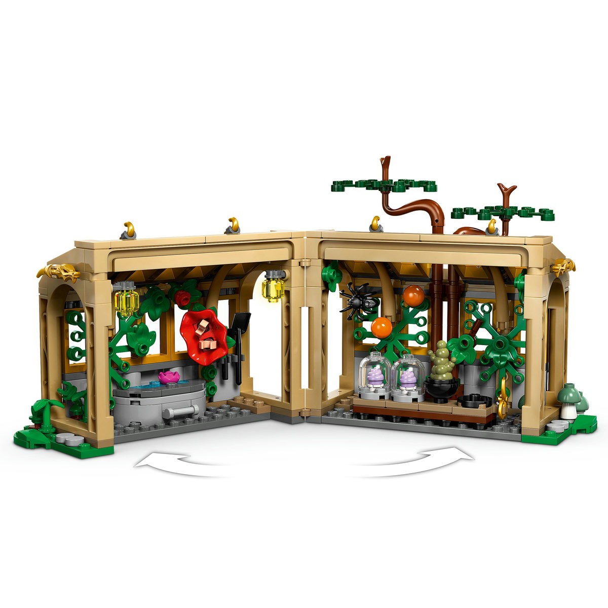 LEGO HARRY POTTER CASTELUL HOGWARTS LECTIA DE IERBOLOGIE 76445