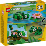 LEGO CREATOR BROASCA TESTOASA CU O FLOARE DE NUFAR 31377