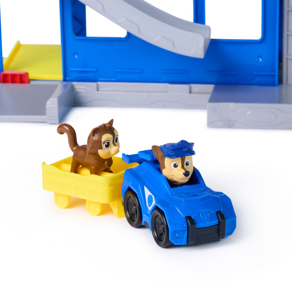 PATRULA CATELUSILOR CAUTARE SI SALVARE SET DE JOACA CU LANSATOR FIGURINE SI ACCESORII