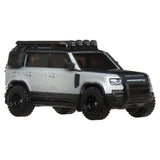 HOT WHEELS TRANSPORTATOR LAND ROVER DEFENDER 110 2023 CU MASINUTA JAGUAR MK1 SCARA 1 LA 64