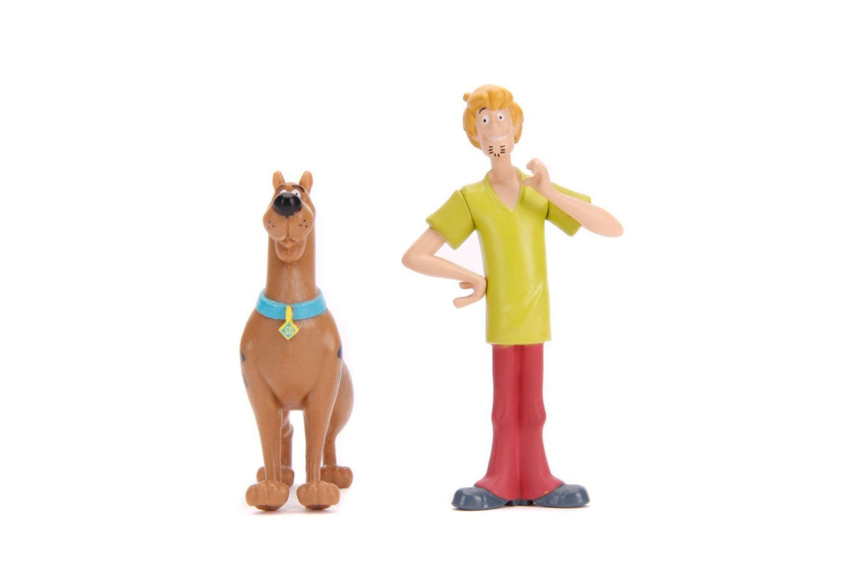 JADA SCOOBY DOO SET DUBA METALICA MISTERIOASA SCARA 1 LA 24 SI 2 FIGURINE
