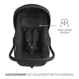SCOICA AUTO KINDERKRAFT I-LITE 40-87 CM, BLACK