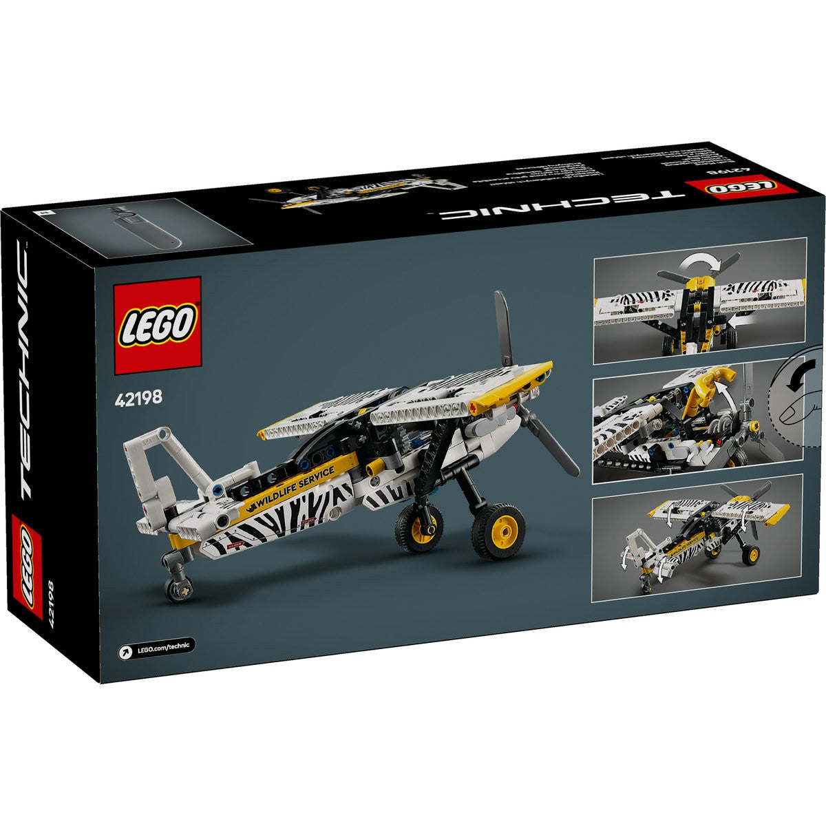 LEGO TECHNIC AVION PENTRU ZONE GREU ACCESIBILE 42198