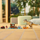 LEGO JURASSIC WORLD RENASTEREA EVADARE PE RAU DIN CALEA UNUI T REX 76975