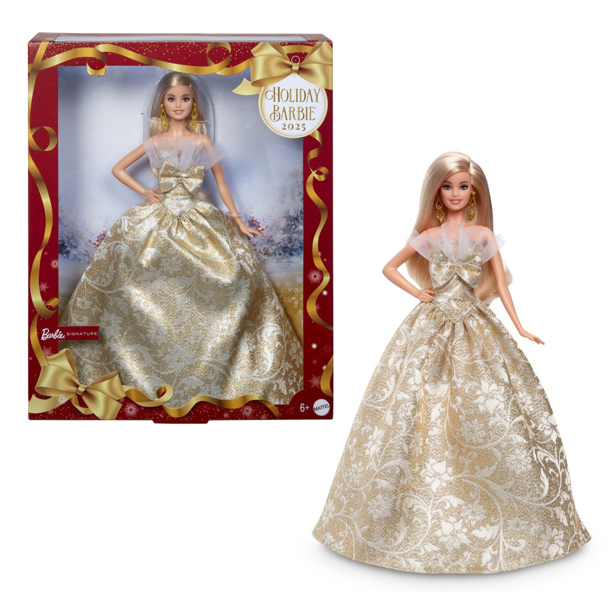 BARBIE SIGNATURE PAPUSA BARBIE DE SARBATORI 2025