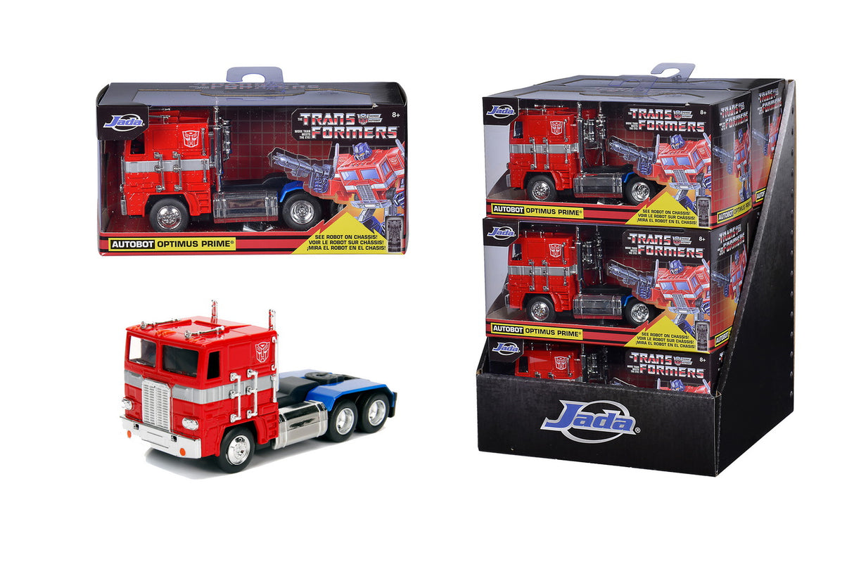 MASINUTA METALICA TRANSFORMERS  G1 OPTIMUS PRIME SCARA 1 LA 32