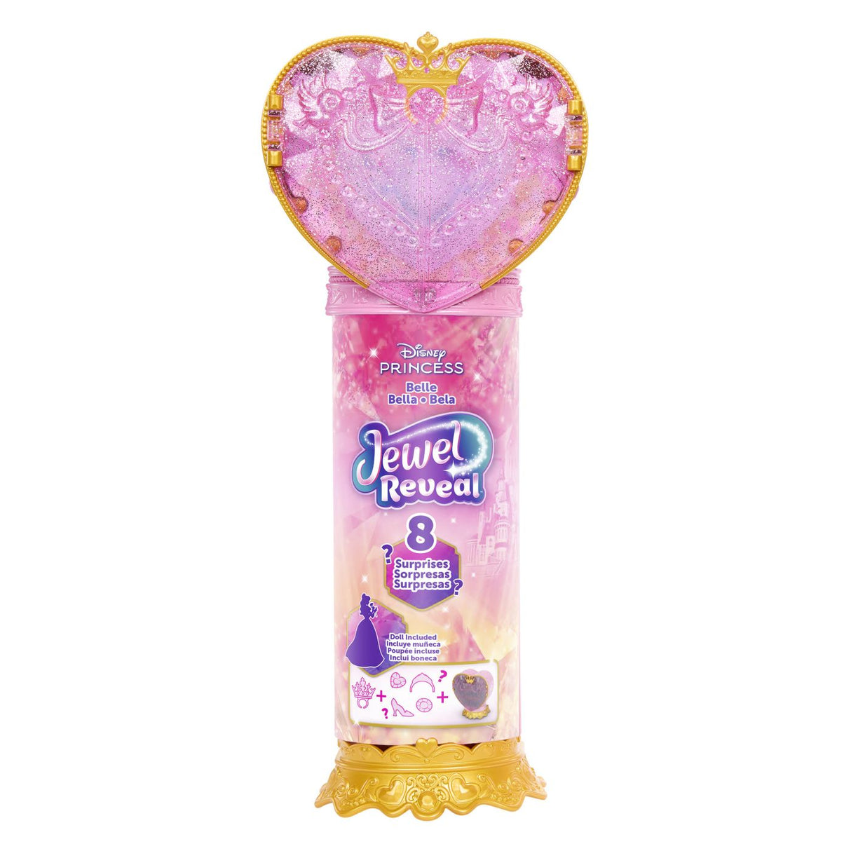 DISNEY PRINCESS JEWEL REVEAL PAPUSA BELLE