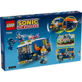 LEGO SONIC CAMIONUL DE COMANDA AL ECHIPEI SONIC 77006