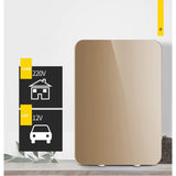 Frigider Cosmetice Dubla Functie | GoldSkin - vivimall.ro