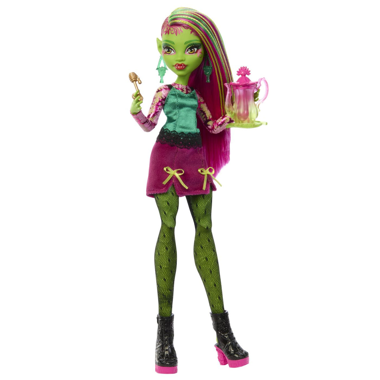 MONSTER HIGH GRADINA DE LA MIEZUL NOPTII PAPUSA VENUS MCFLYTRAP