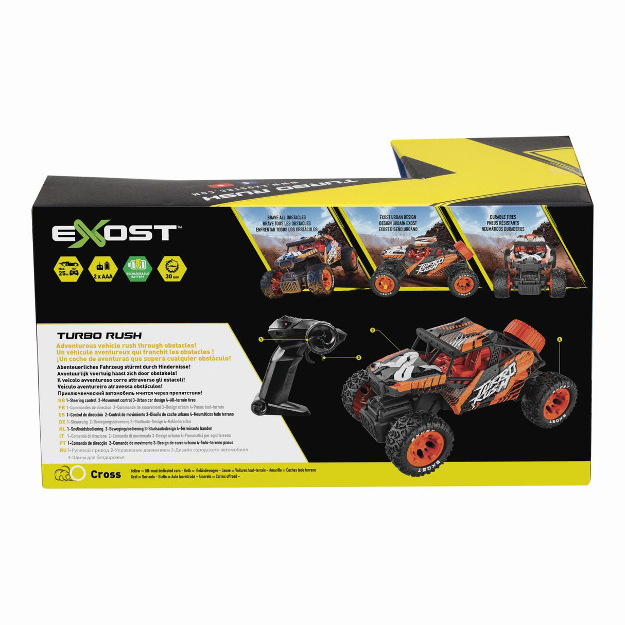 EXOST MASINA CU TELECOMANDA TURBO RUSH 2.4Ghz
