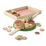 MELISSA AND DOUG SET DE JOACA DIN LEMN PETRECERE CU PIZZA