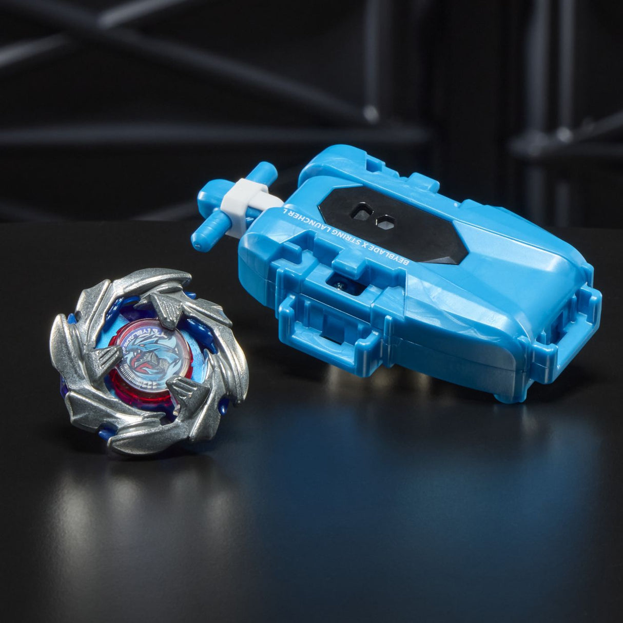 BEYBLADE X LET IT RIP SET LANSATOR SI ROATA COBALT DRAGOON 2-60C