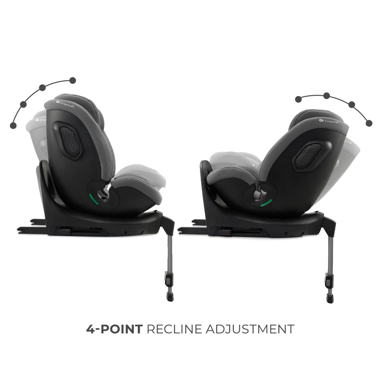 SCAUN AUTO KINDERKRAFT XRIDER 2 I-SIZE 40-150 CM GREY