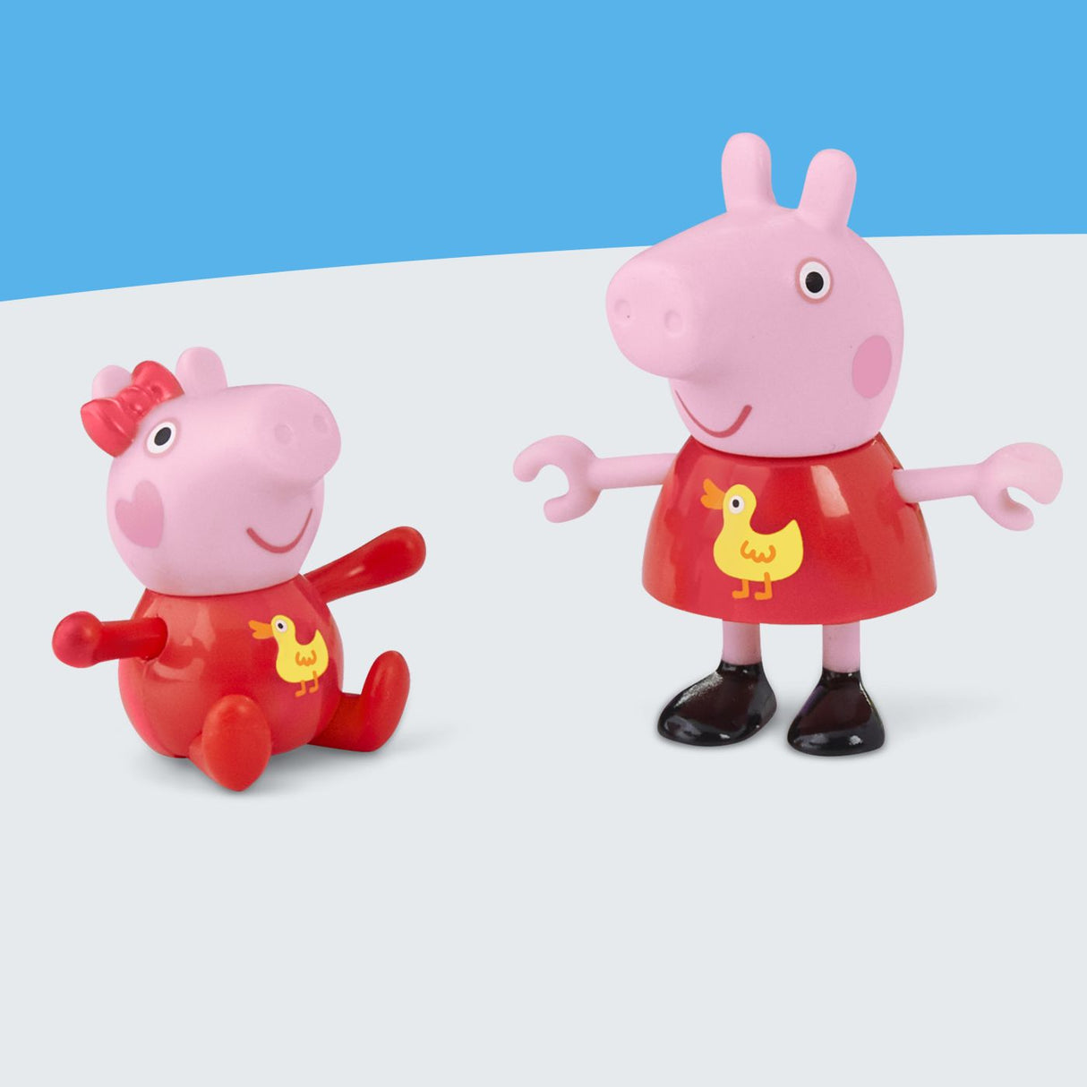 PEPPA PIG SET PEPPA SI EVI IN PARCUL DE DISTRACTII