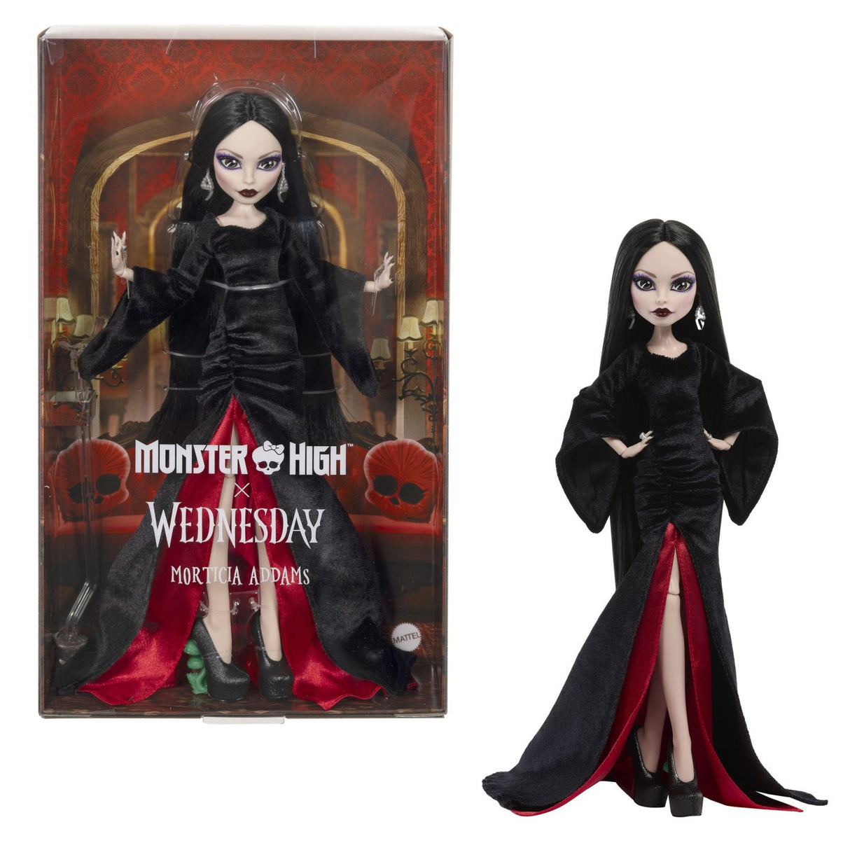 MONSTER HIGH WEDNESDAY PAPUSA MORTICIA ADDAMS