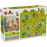 LEGO DUPLO SANTIER SI VEHICULE DE CONSTRUCTII 3 IN 1 10476
