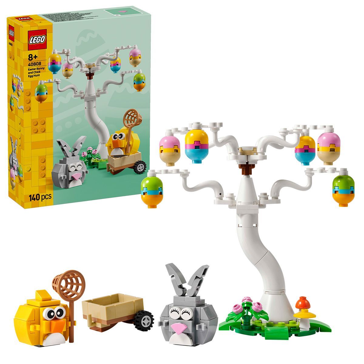 LEGO ICONICS IEPURAS SI VANATOARE DE OUA DE PASTE 40808