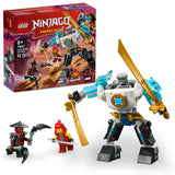 LEGO NINJAGO COSTUMUL ROBOT DE LUPTA AL LUI ZANE 71827