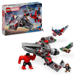 LEGO MARVEL SUPER HEROES BATALIA DINTRE CAPITANUL AMERICA SI HULK ROSU 76292