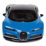 MASINA CU TELECOMANDA BUGATTI CHIRON ALBASTRU SCARA 1 LA 14