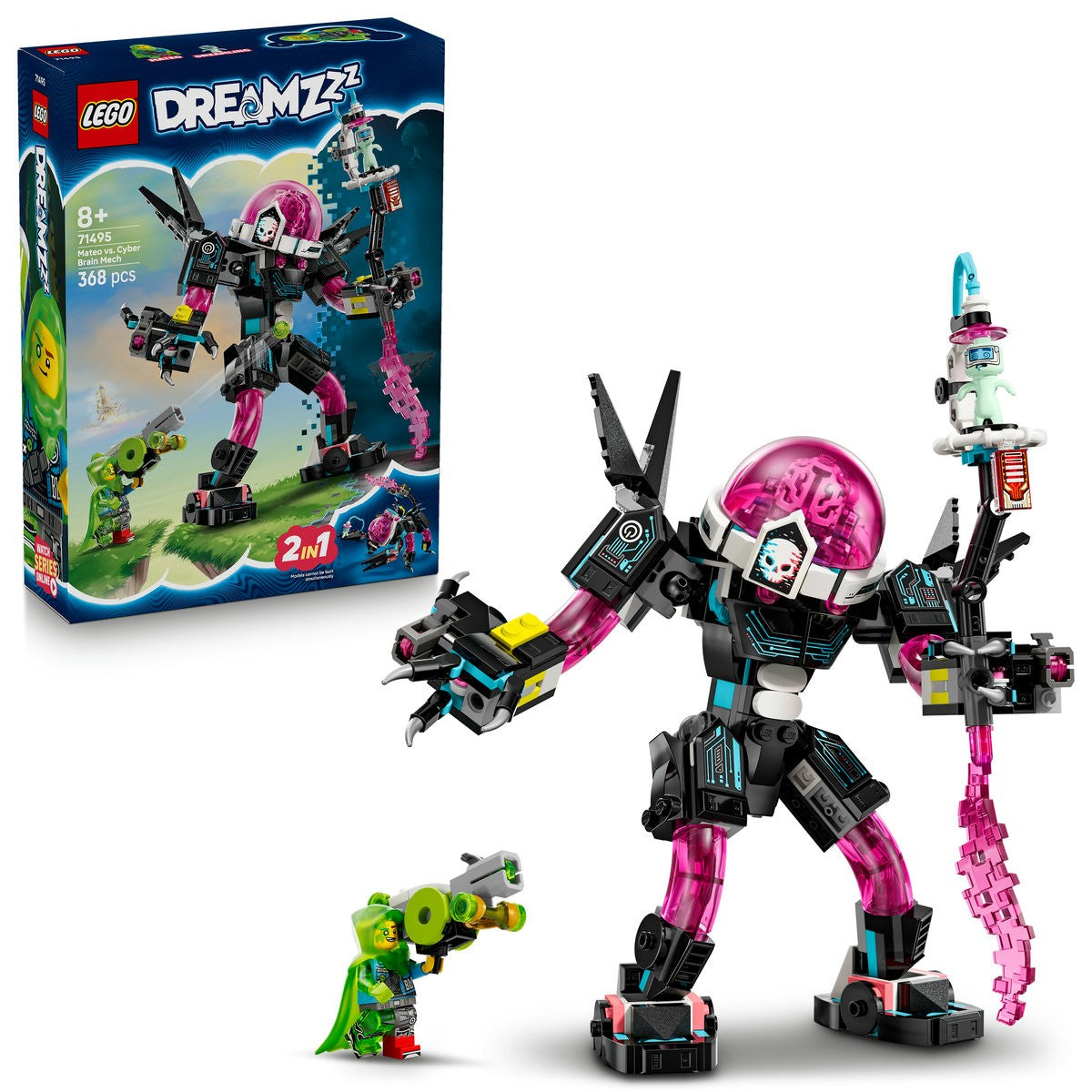 LEGO DREAMZZZ MATEO CONTRA ROBOTULUI CREIER CIBERNETIC 71495