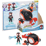 SPIDEY SI PRIETENII LUI UIMITORI MARVEL SET FIGURINA 7.6CM SI SUBMARINUL DELFIN