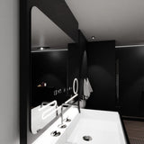 Oglinda Led Rectangulara, Harmonie Motionglow Marcello, Sistem Dezaburire, Ceas & Termometru, Lupa Cosmetica - vivimall.ro
