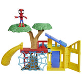 SPIDEY SI PRIETENII EXTRAORDINARI SCENA DE JOACA LOCUL DE JOACA LUI SPIDEY SI FIGURINA SPIDEY 10CM