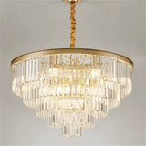 Candelabru Cristal Chambord Eleganza 8Xe14, Diametru 48Cm, Mat - vivimall.ro